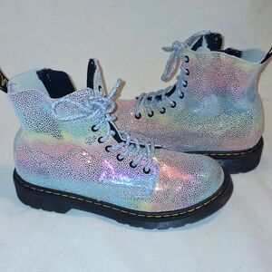 Dr. Martens Pascal J Iridescent Womens Boots Size 5